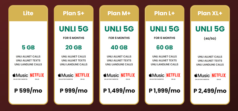 Smart Signature Plan+ Lineup with Netflix