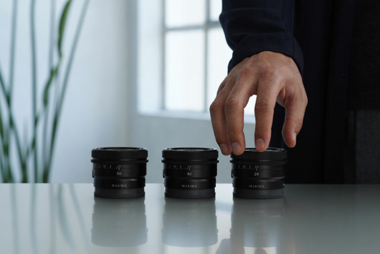 Sony G Lenses to Full-Frame Lens Series