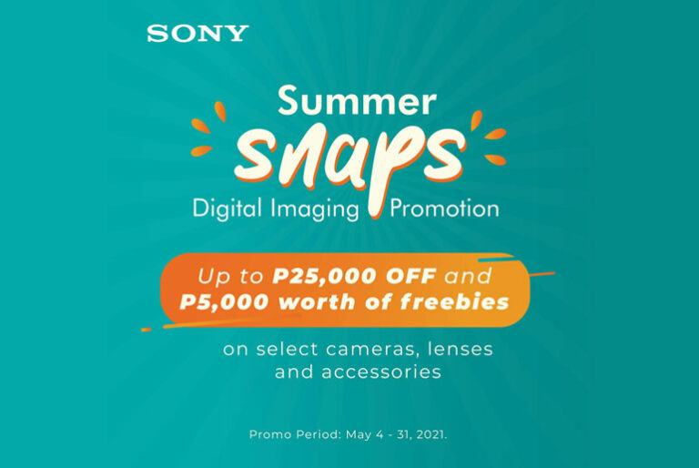 Sony Philippines’ announces Summer Snaps sales promo Sony Summer Snaps Promo Sale