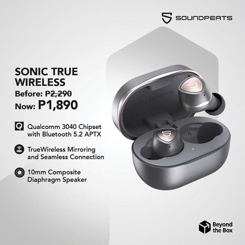 SoundPEATS Sonic True Wireless 