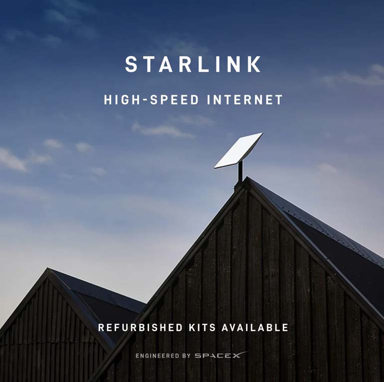 Starlink refurbished kits