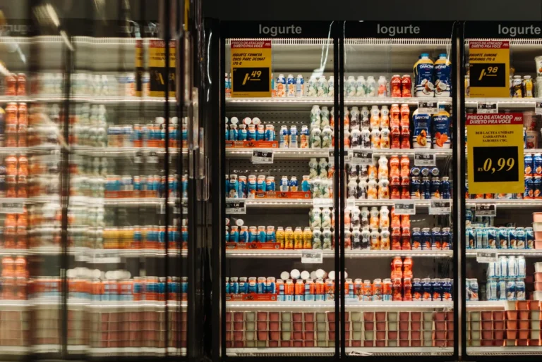 supermarket fridge