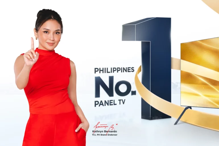 TCL is the No. 1 Panel TV brand in the Philippines for 3 years tcl kathryn bernardo