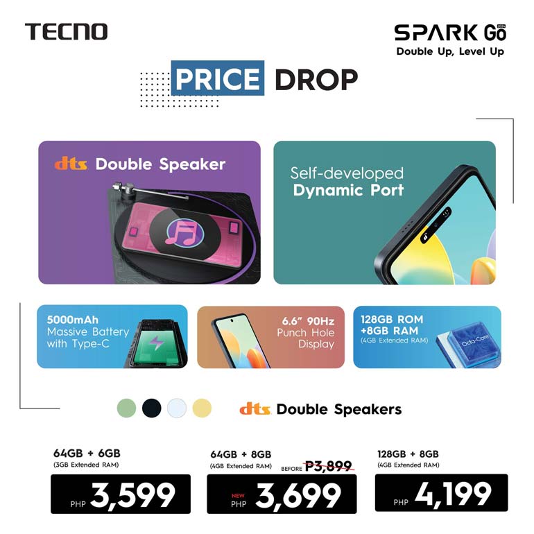TECNO SPARK 20 Pro Price Drop