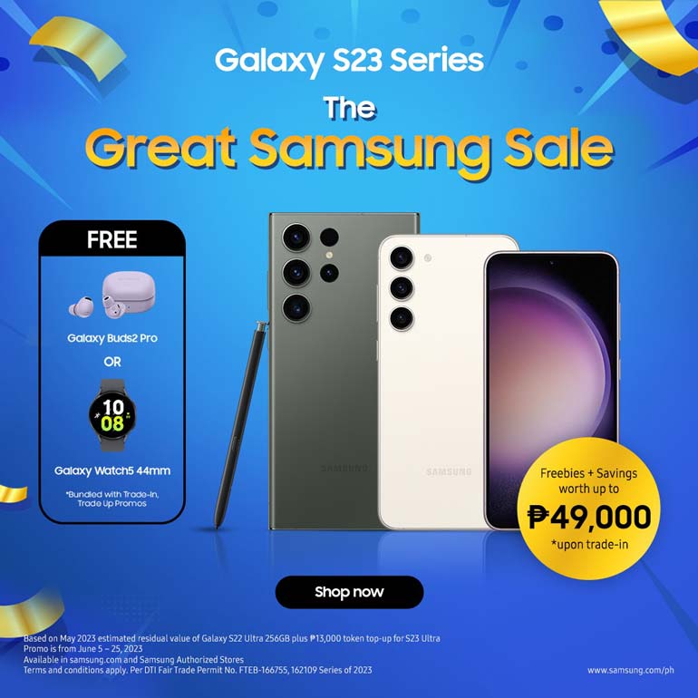 The Great Samsung Sale - Galaxy S23 Series