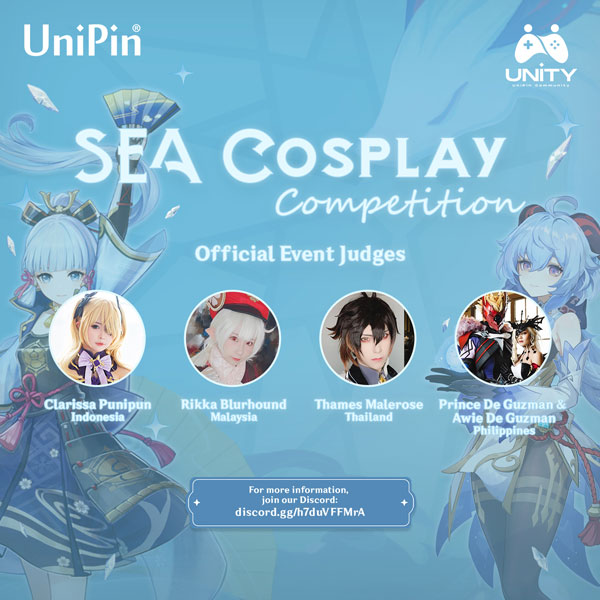 unipin sea cosplay competition