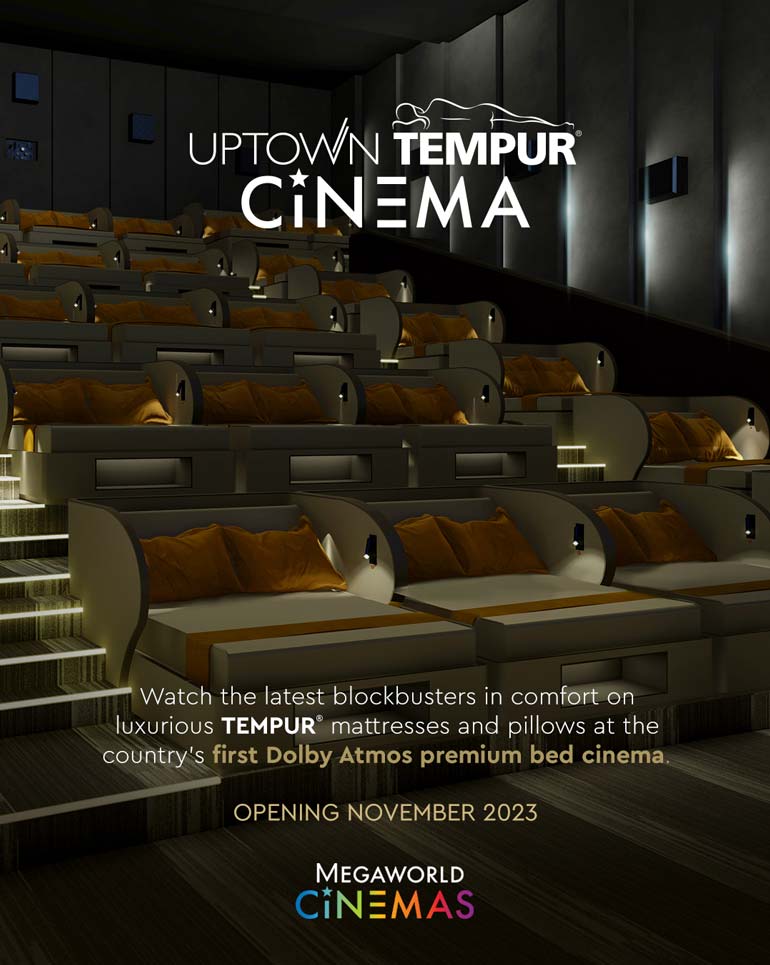 Tempur Bed Cinema Uptown BGC