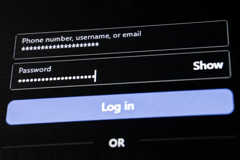 username password