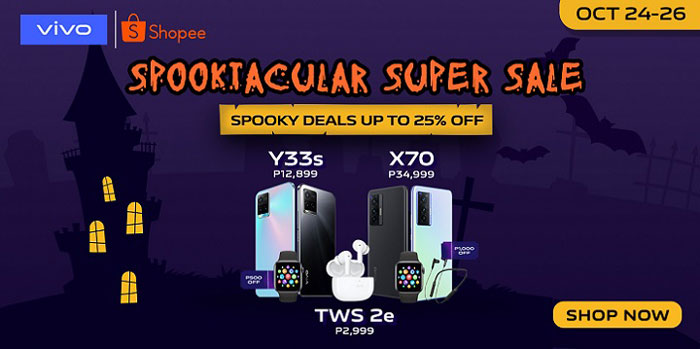 vivo Spooktacular Shopee Sale