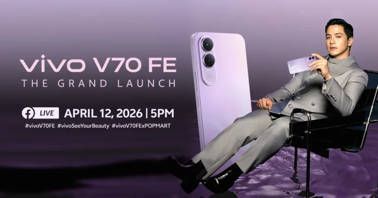 Alden Richards joins vivo V70 FE launch in PH on April 12, fans can win a unit