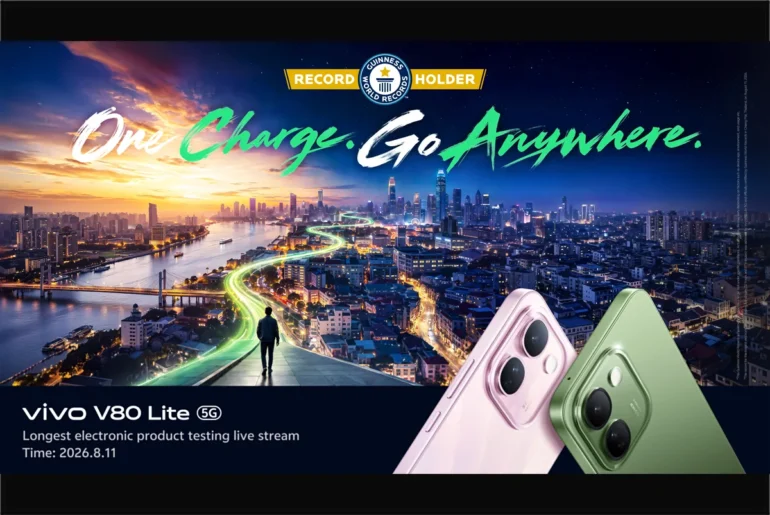vivo V80 Lite breaks Guinness record with 32-hour livestream vivo V80 Lite - Guinness World Record