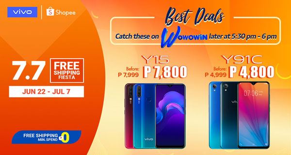 Vivo Shopee 7.7 Deals