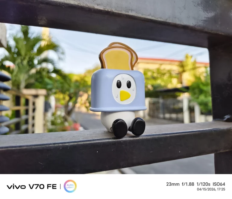 vivo V70 fe test photo