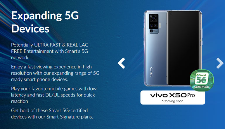 vivo X50 Pro Smart Communications Philippines