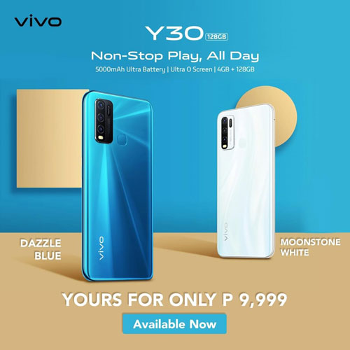 Vivo Y30 price available philippines