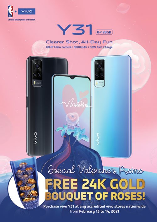 vivo Y31 Valentine's Day Promo