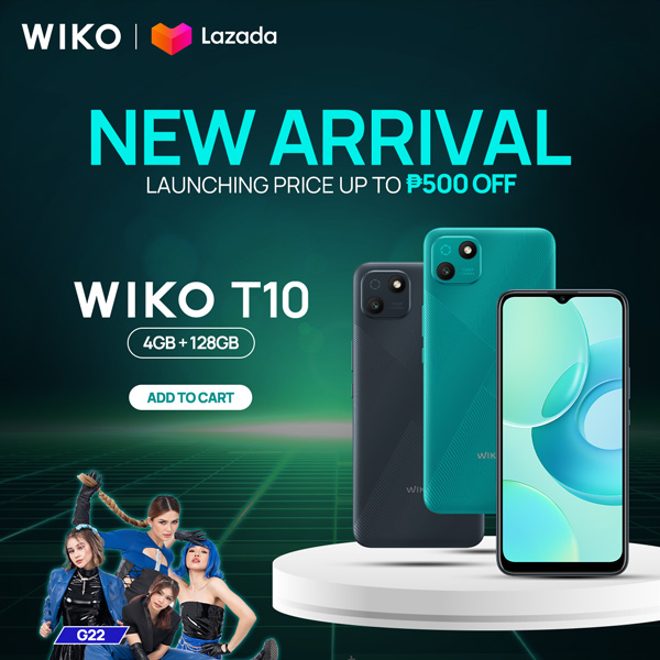 wiko t10 4gb+128GB price philippines