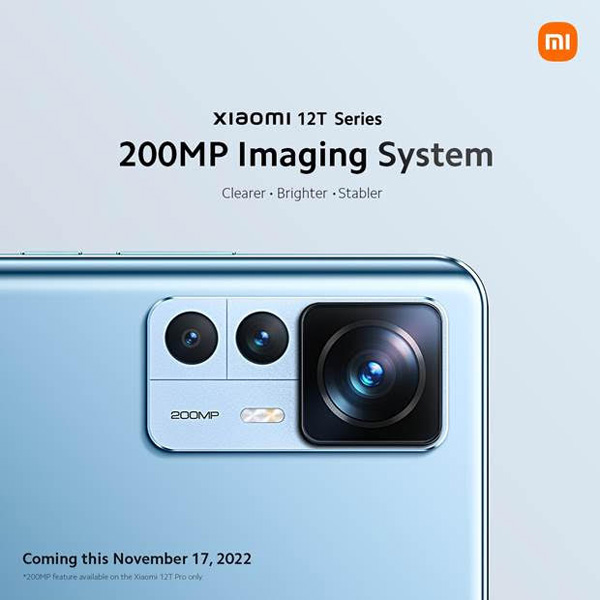 Xiaomi 12T series to launch in the PH on Nov. 17