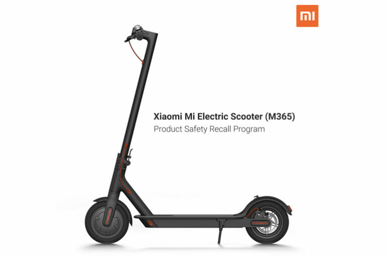 Xiaomi Electric Scooter Recall