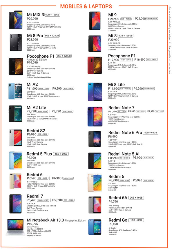 Xiaomi May Catalog