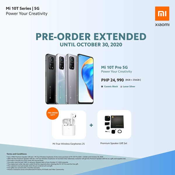 Xiaomi Mi 10T Pro pre-order promo