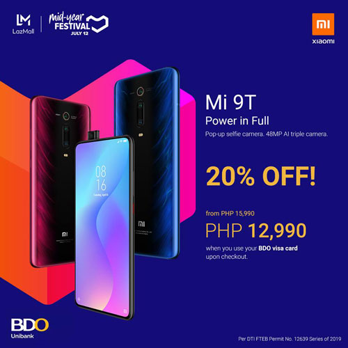 Xiaomi Mi 9T BDO discount