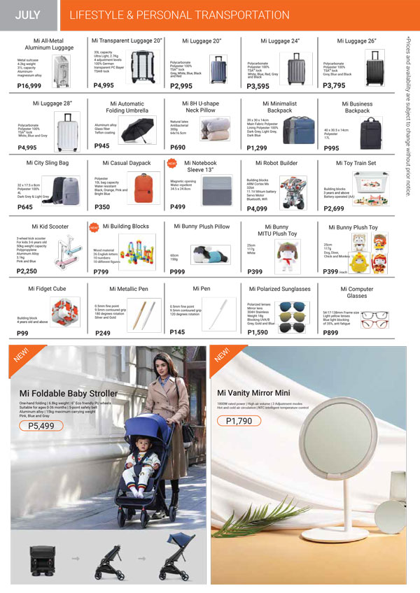 Xiaomi Mi Store Brochure 2019