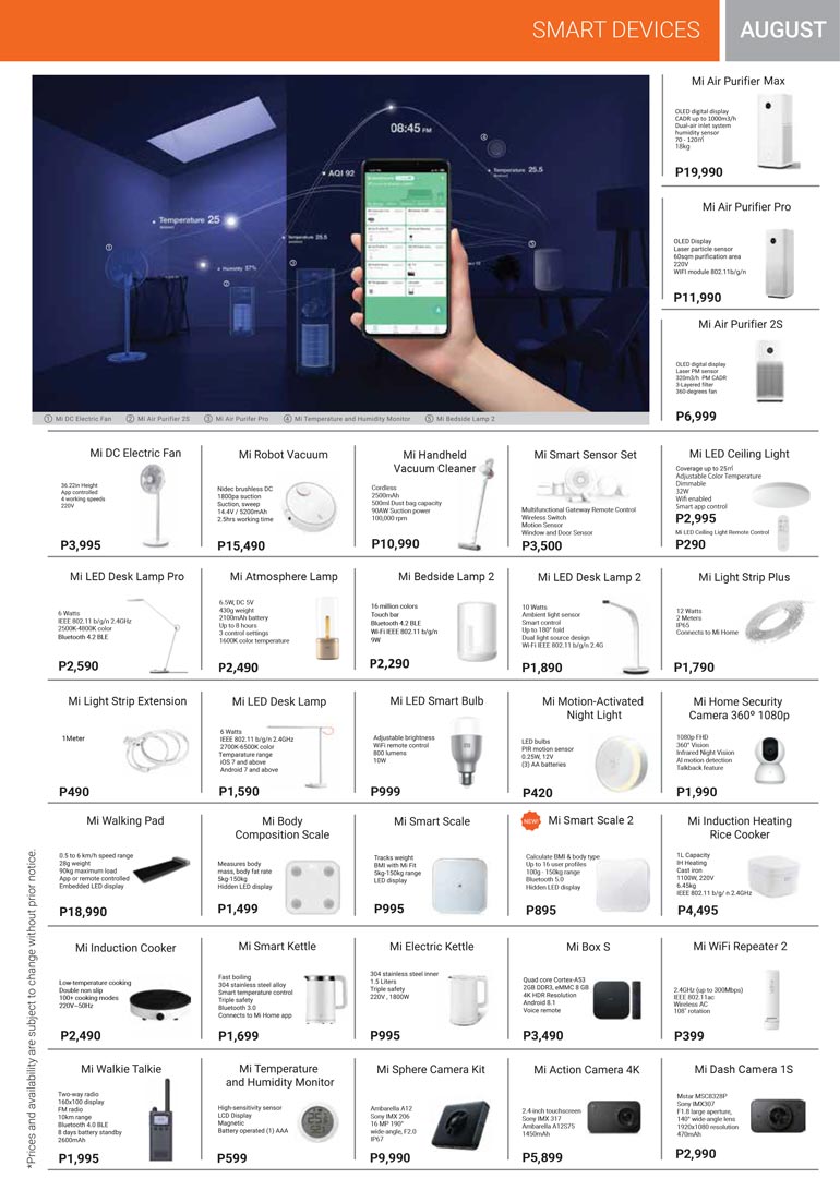Xiaomi Mi Store Brochure