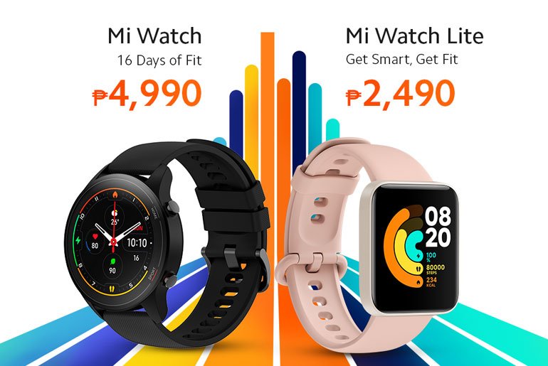 Xiaomi Mi Watch, Mi Watch Lite price philippines